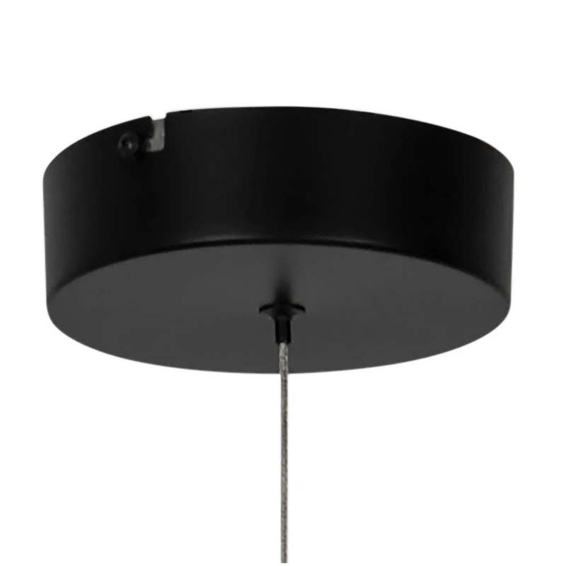 Lampa griestu led ajacco 13w 3000k melna