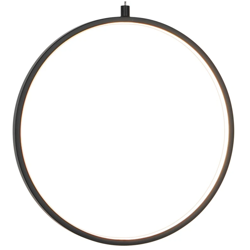 Lampa griestu led ajacco 13w 3000k melna