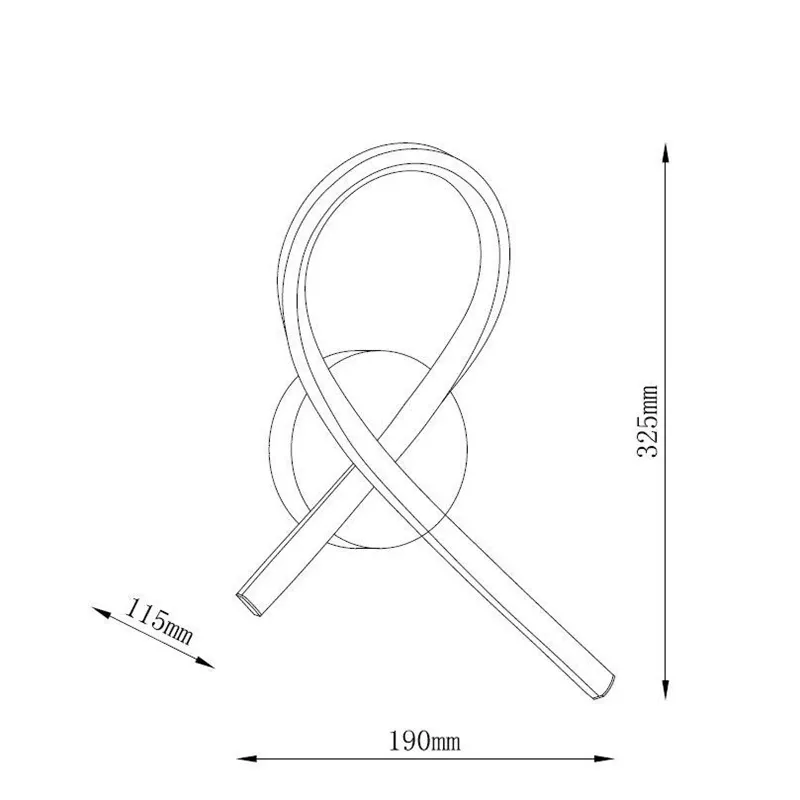 Lampa sienas Domoletti SIBIU, 4000 °K