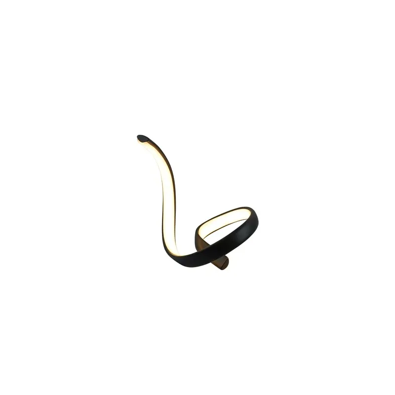 Table led light sibiu wave 4000k black