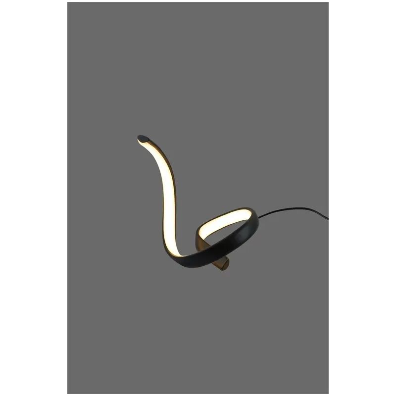Table led light sibiu wave 4000k black