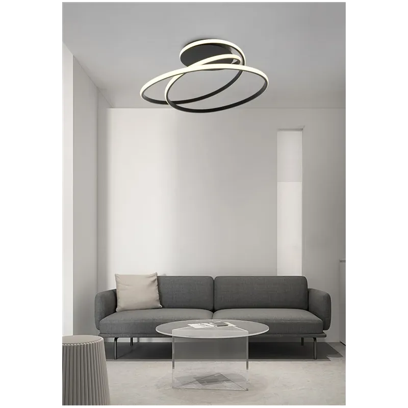 Ceiling led light sibiu 4000k 40w black