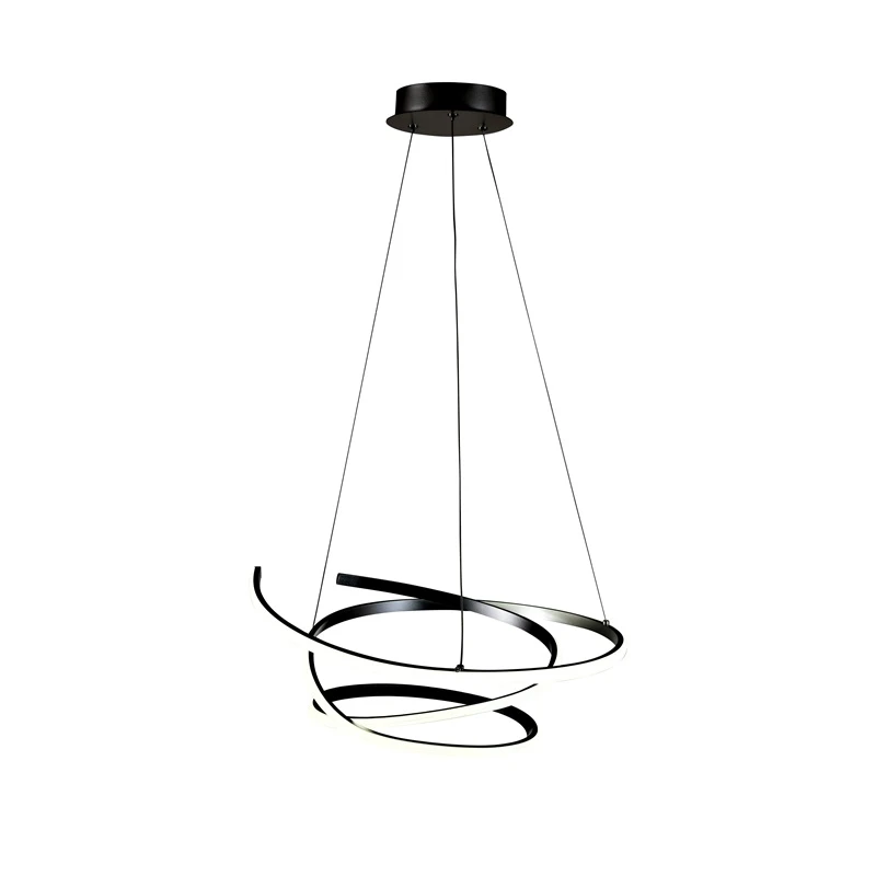 Lampa griestu led sibiu 42w 4000k melna