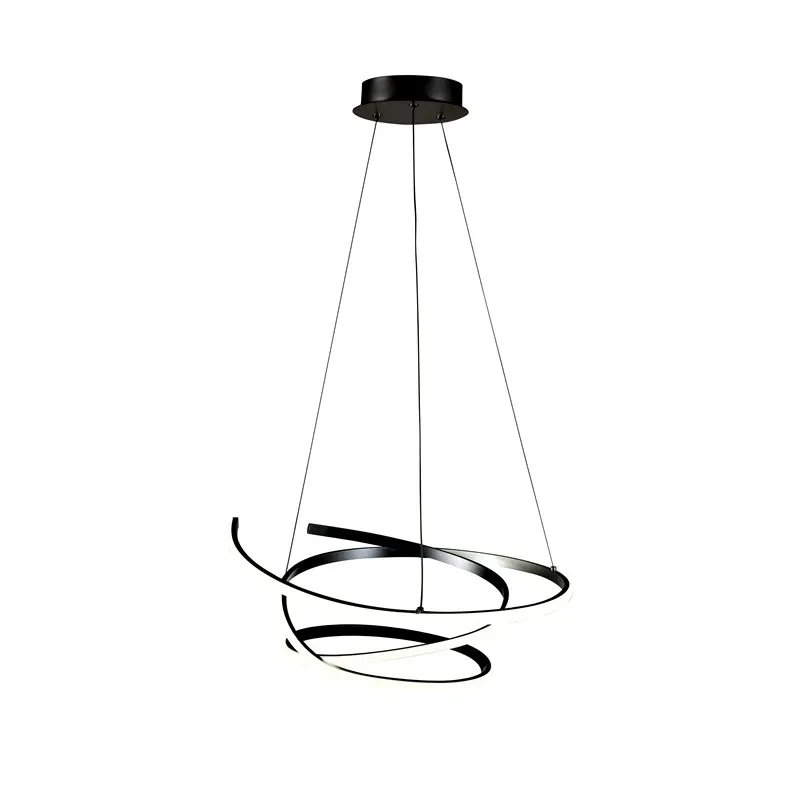 Lampa griestu led sibiu 42w 4000k melna