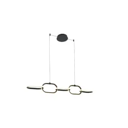 Pendant led light edirna 5 4000k black