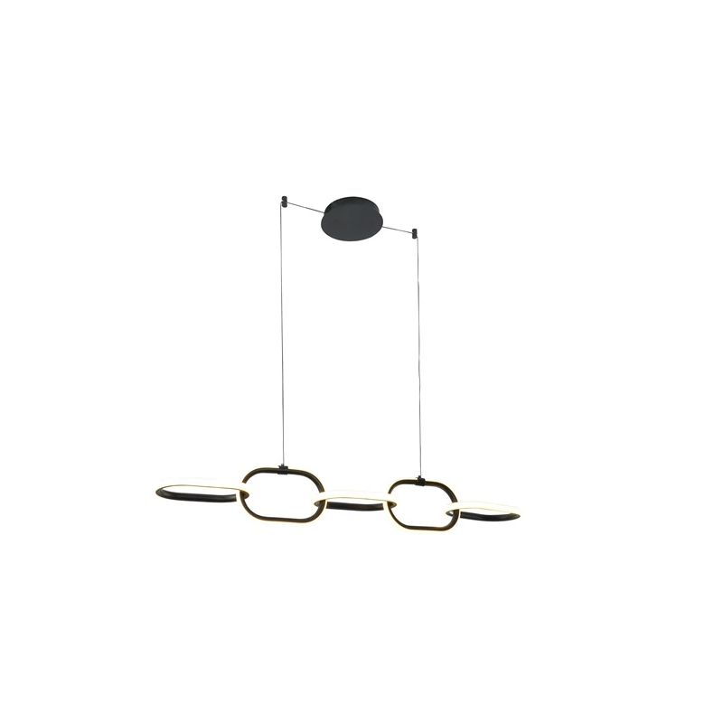 Lampa griestu led edirna 5 4000k melna