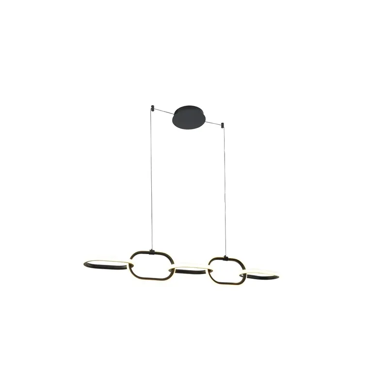 Lampa griestu led edirna 5 4000k melna