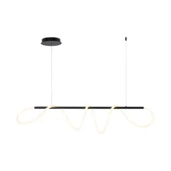 Lampa griest led tigris long 4000k melna