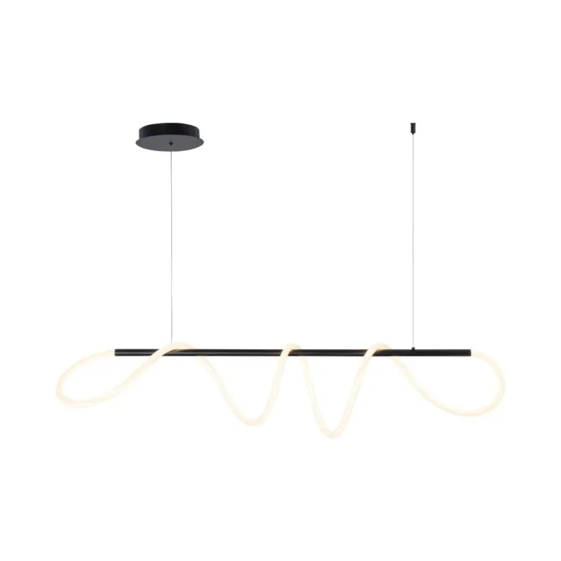 Lampa griest led tigris long 4000k melna