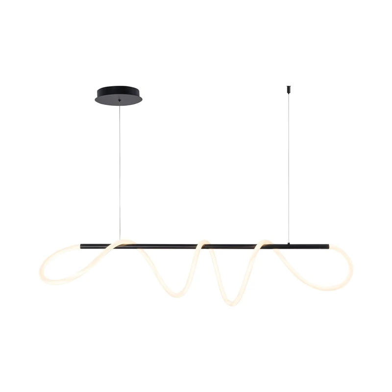 Lampa griest led tigris long 4000k melna