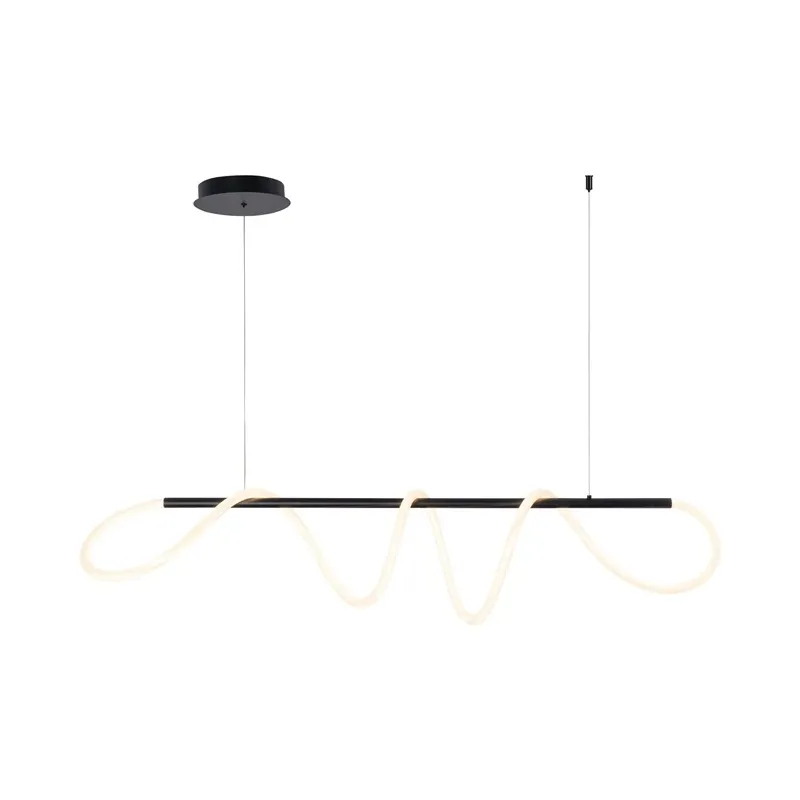 Lampa griest led tigris long 4000k melna