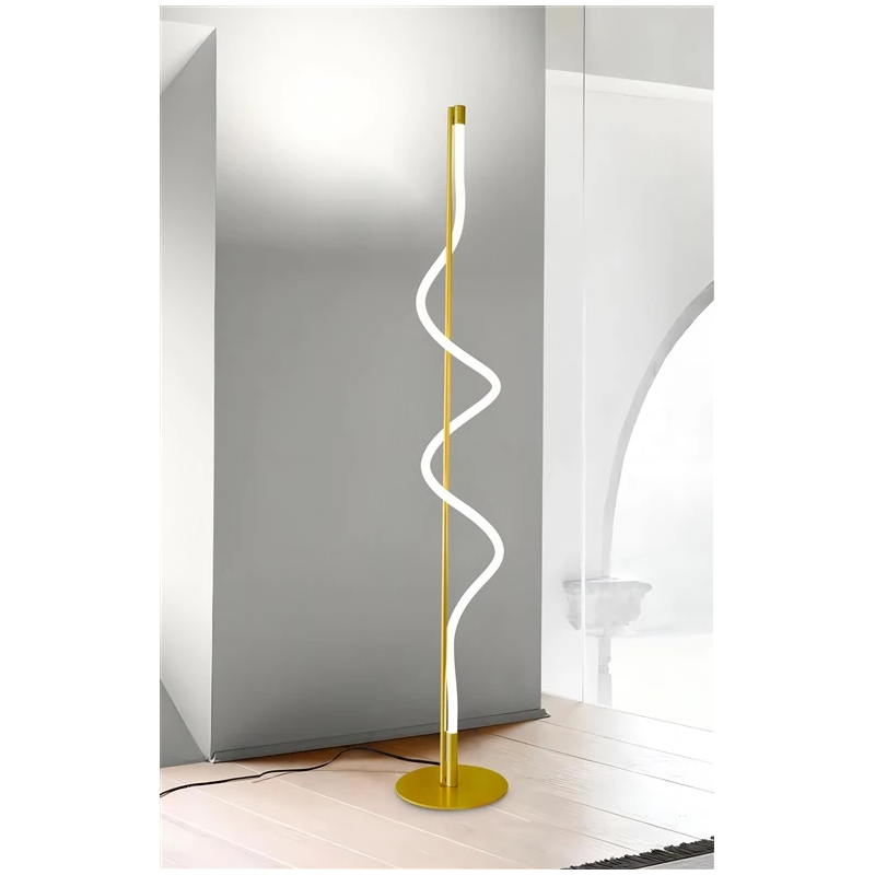 Stāvlampa led tigris 4000k zelta