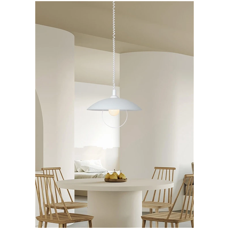 Lampa griestu mosa e27 balta