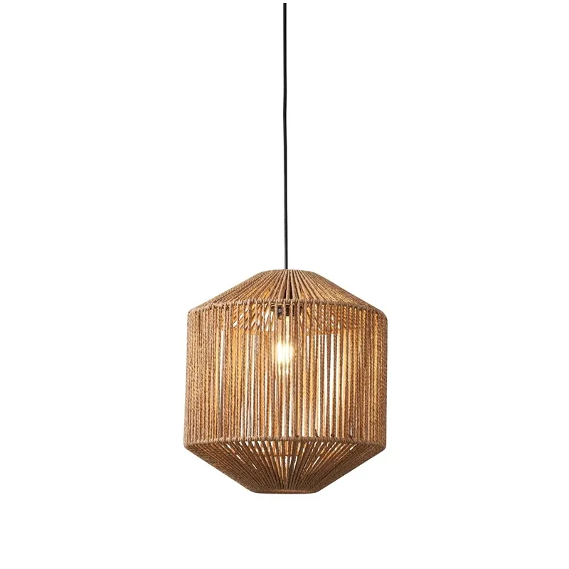 Pendant light arra d32 e27 light brown