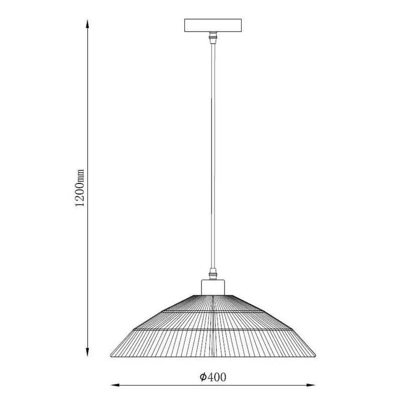 Lampa karināms Domoletti ARRA, E27, 1