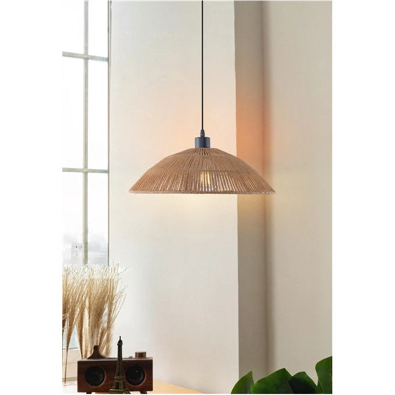 Lampa piekar. arra d40 e27 gaiši ibrūna