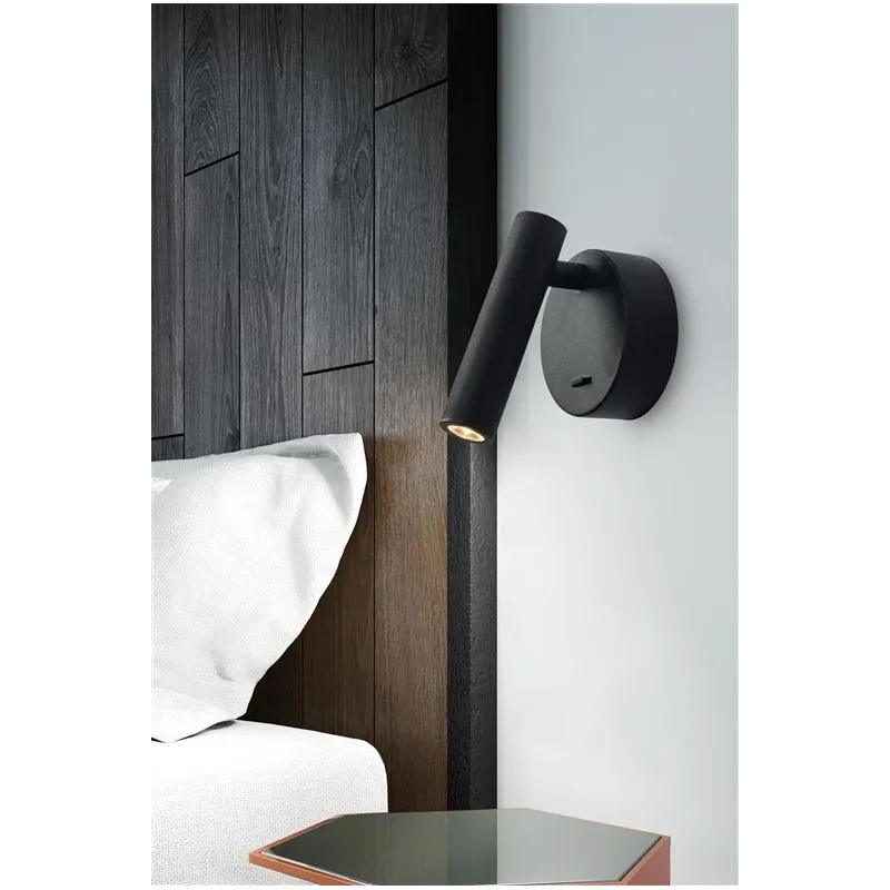 Wall led light walla 4000k black