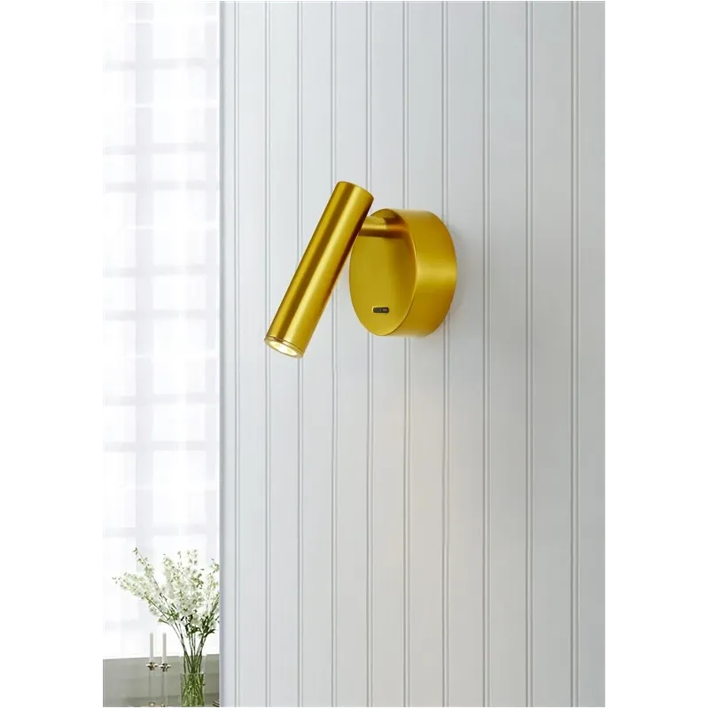 Wall led light walla 4000k gold