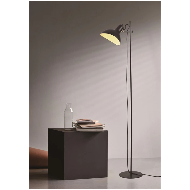 Stāvlampa around e27 melna