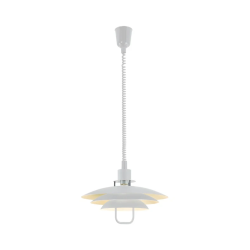 Lampa griestu isle e27 balta