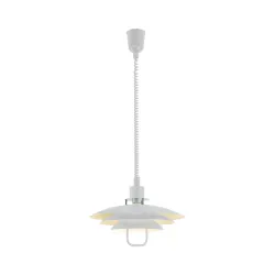 Lampa griestu isle e27 balta