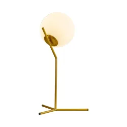 Lampa galda raile e27 zelta