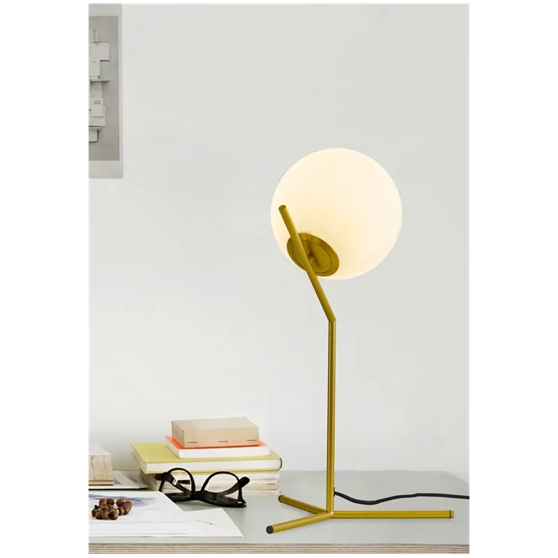 Table light raile e27 gold