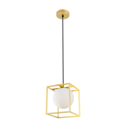 Lampa griestu drift e27 zelta