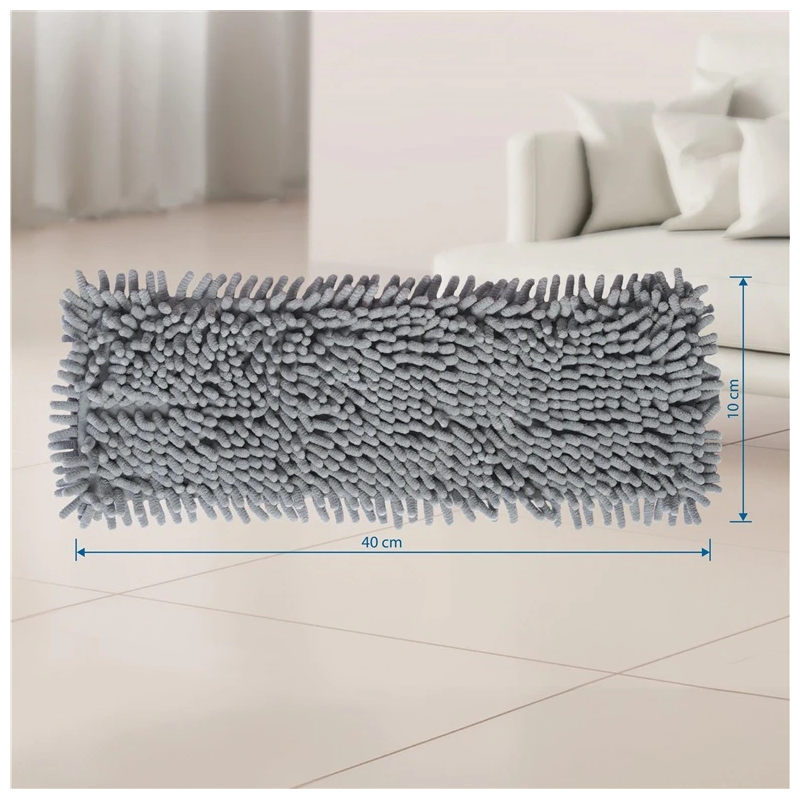 Mazgāšanas birstes lupatiņa Thema Lux R-LA2001, pelēka