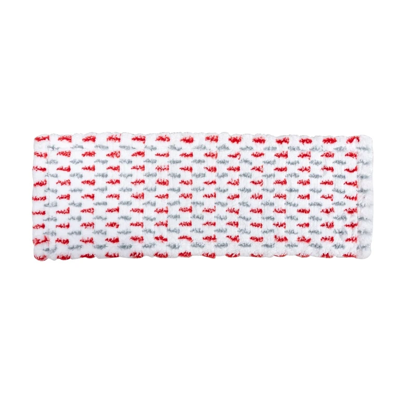 Mazgāšanas birstes lupatiņa Thema Lux, 400 mm, balta-sarkana