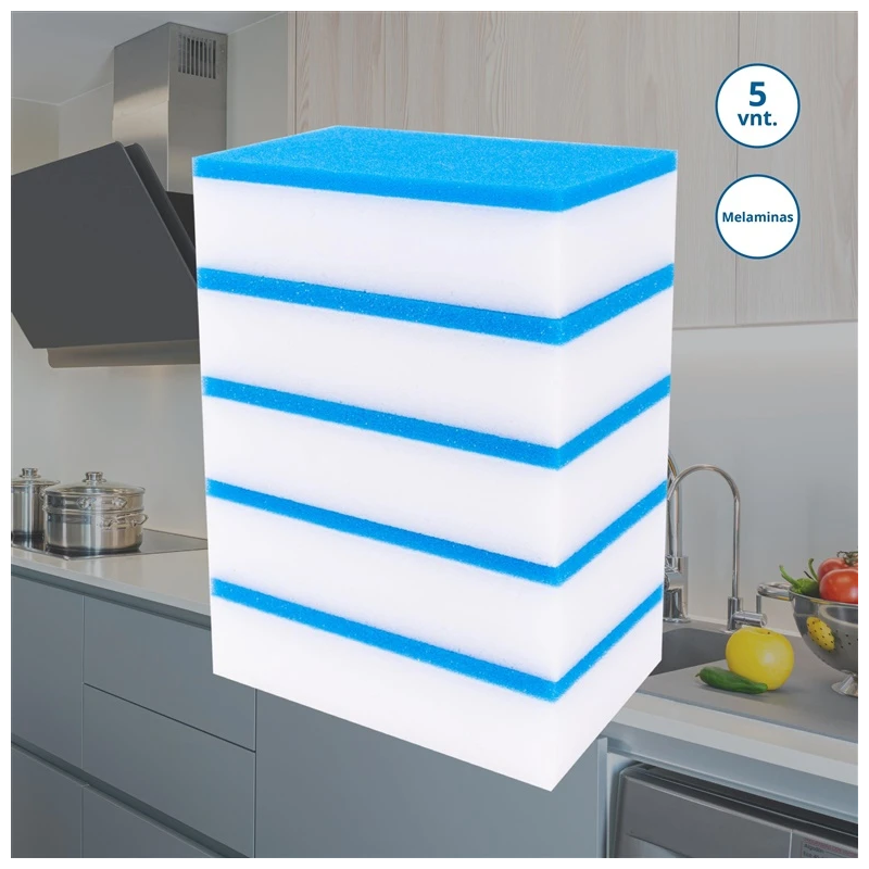 Sūkļi tīrīšanas gsh016 5gab themalux