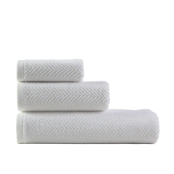 Dvielis visby 550 gsm 30x50cm balta