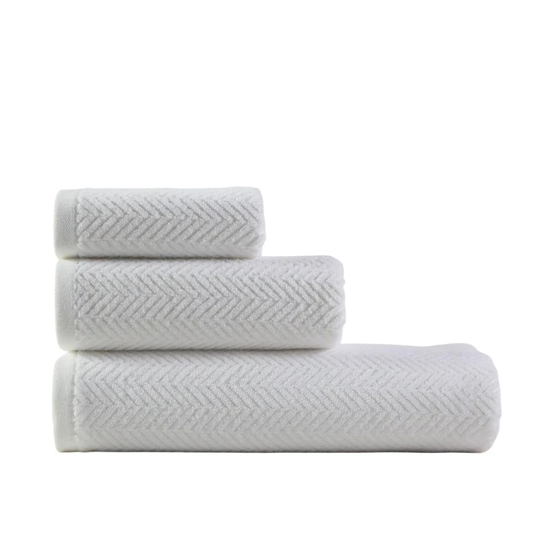 Dvielis visby 550 gsm 30x50cm balta