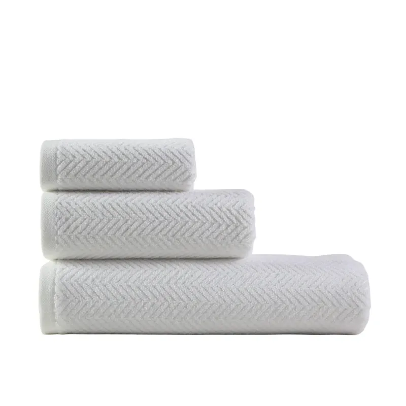 Dvielis visby 550 gsm 30x50cm balta