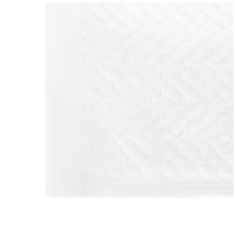 Dvielis visby 550 gsm 30x50cm balta