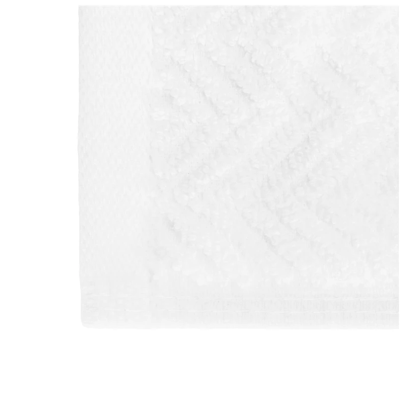 Dvielisvisby 550 gsm 50x90cm balta