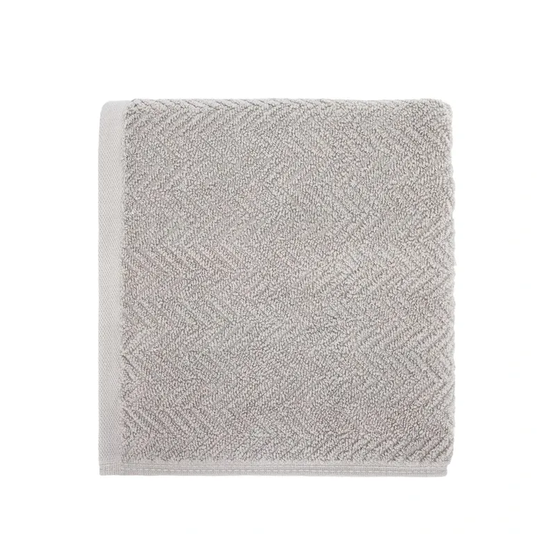 Towel visby 550 gsm 50x90cm light grey