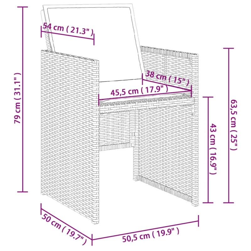 vidaXL 17-daļīgs virtuves mēbeļu komplekts ar matračiem, bēša PE