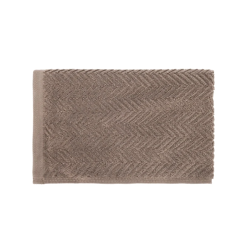 Dvielis visby 550 gsm 30x50cm brūns