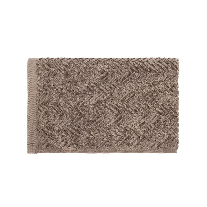 Dvielis visby 550 gsm 30x50cm brūns