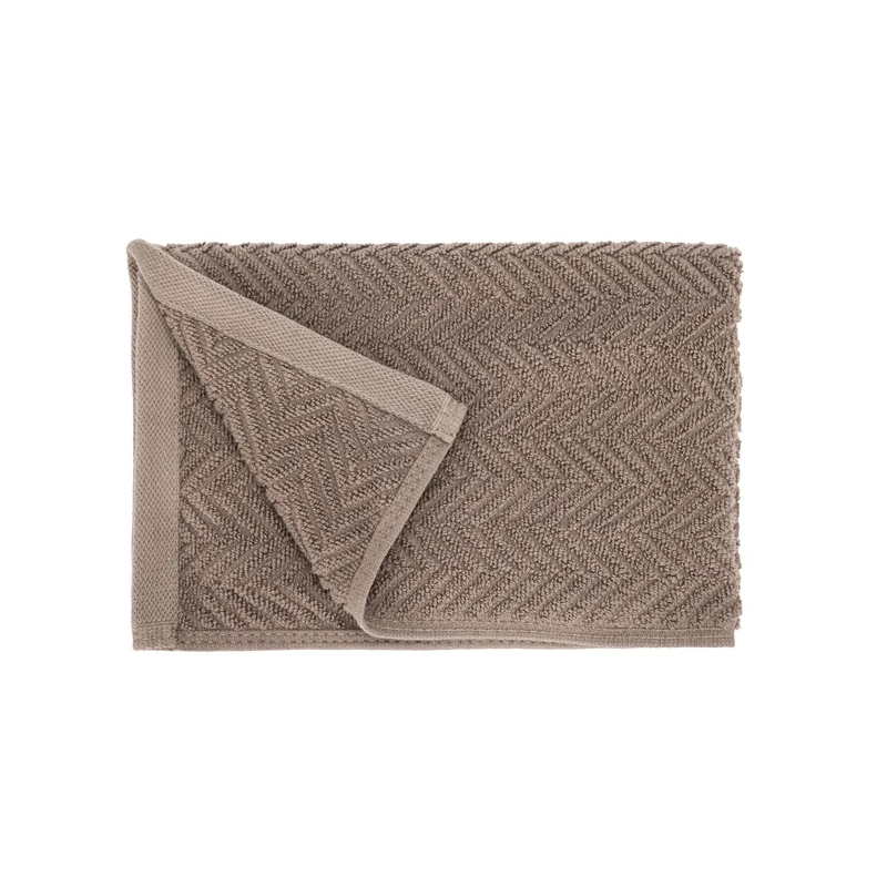 Dvielis visby 550 gsm 30x50cm brūns