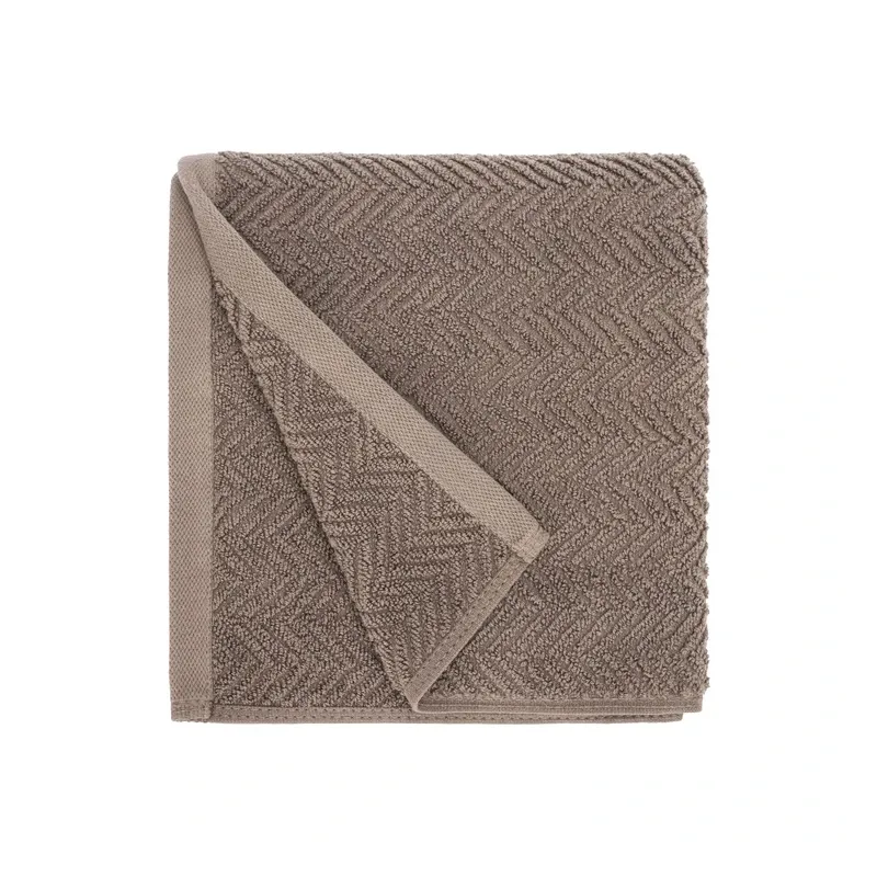 Towel visby 550 gsm 50x90cm brown