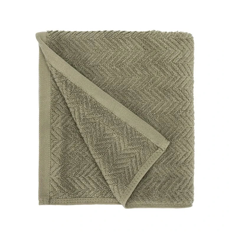 Towel visby 550 gsm 50x90 olive green