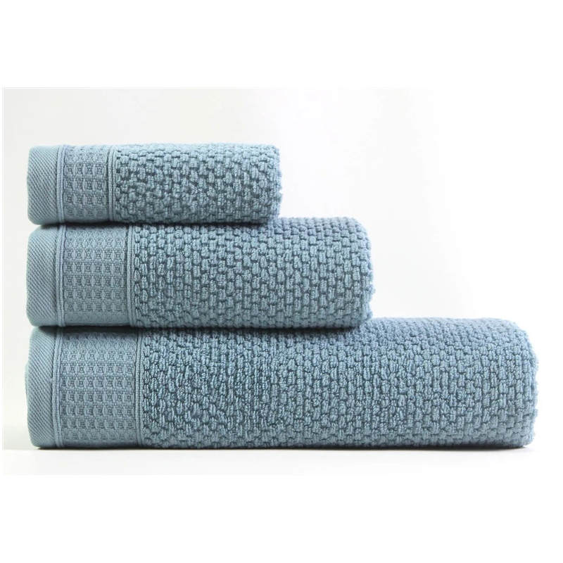 Dvieļi vannasistabai Domoletti DORINDA, zils, 30 x 50 cm