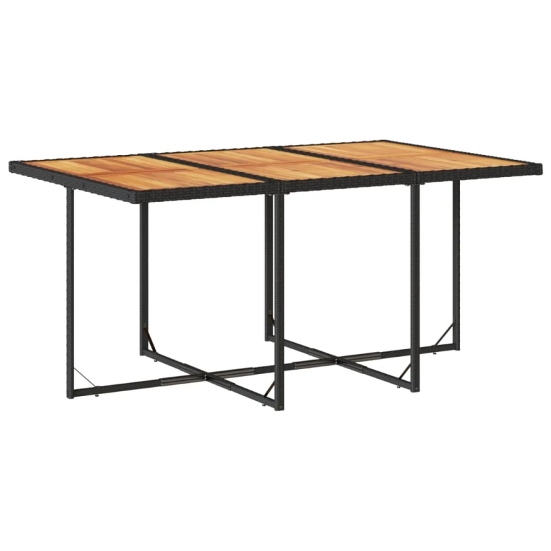 vidaXL 7-daļīgs dārza mēbeļu komplekts ar matračiem, PE rotangpalma