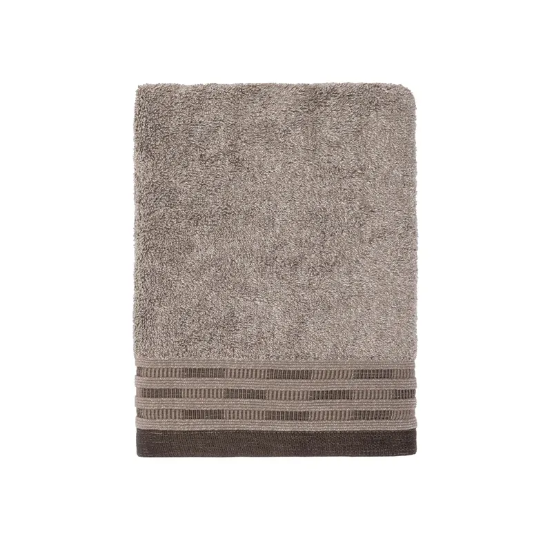 Vannas dvielis Domoletti HUDSON, gaiši brūna, 90 cm x 50 cm