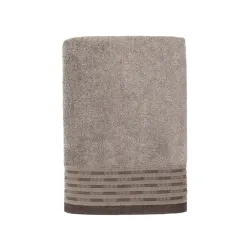 Vonios rankšluostis Domoletti HUDSON, šviesiai ruda, 140 cm x 70 cm
