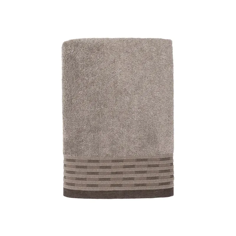 Vannas dvielis Domoletti HUDSON, gaiši brūna, 140 cm x 70 cm