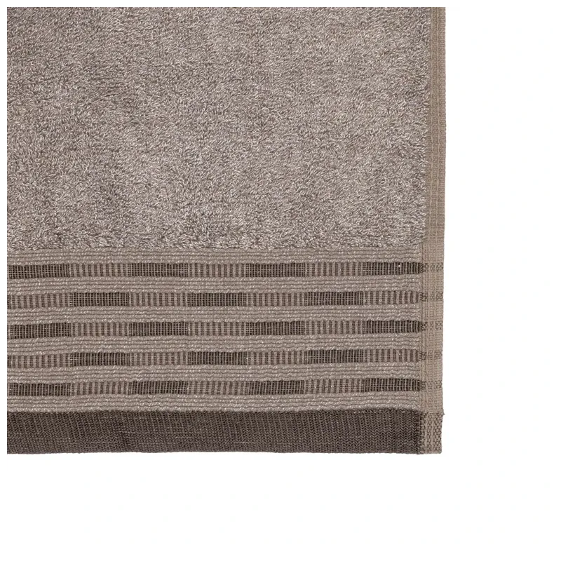 Vannas dvielis Domoletti HUDSON, gaiši brūna, 140 cm x 70 cm