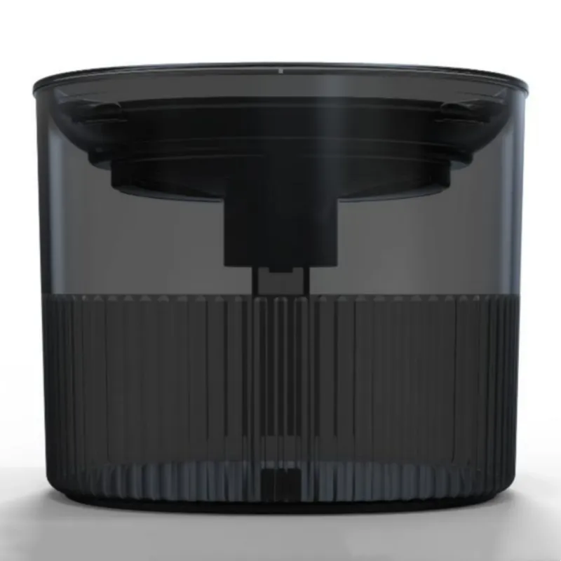 Gertuvė - fontanėlis Sponge. 1.8 l. 16.2x16.2x13.2 cm. juoda